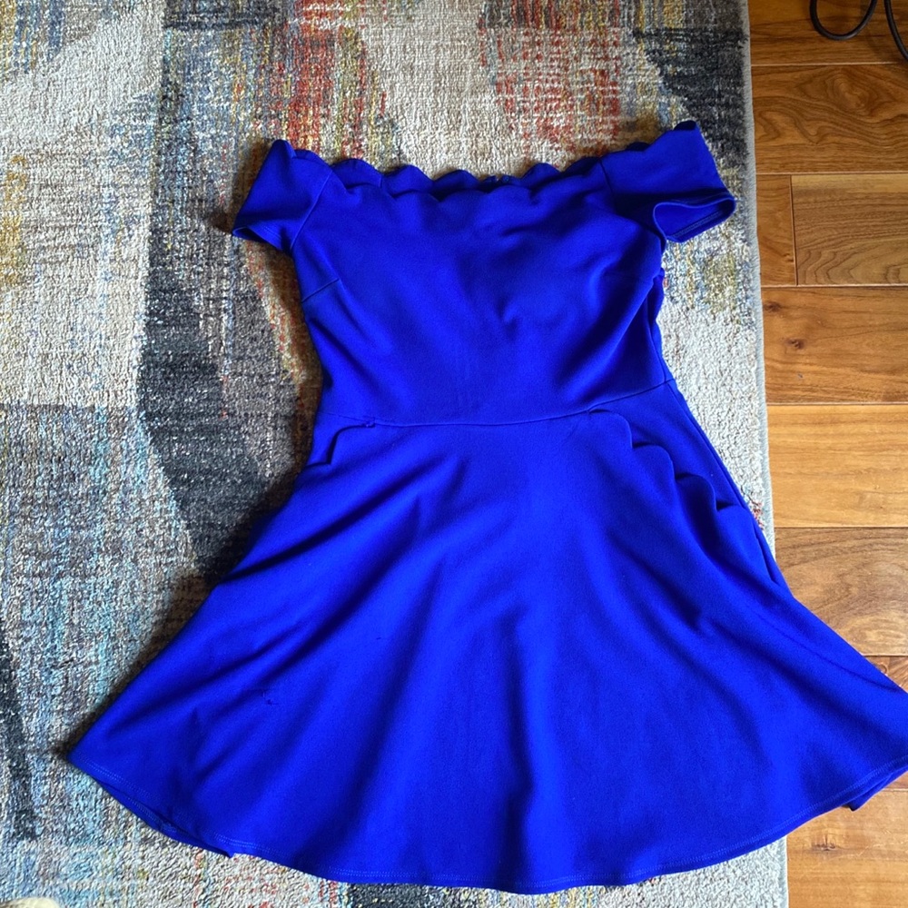 Royal Blue Dress. by- B.Darlin